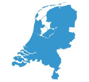 Map of the Netherlands